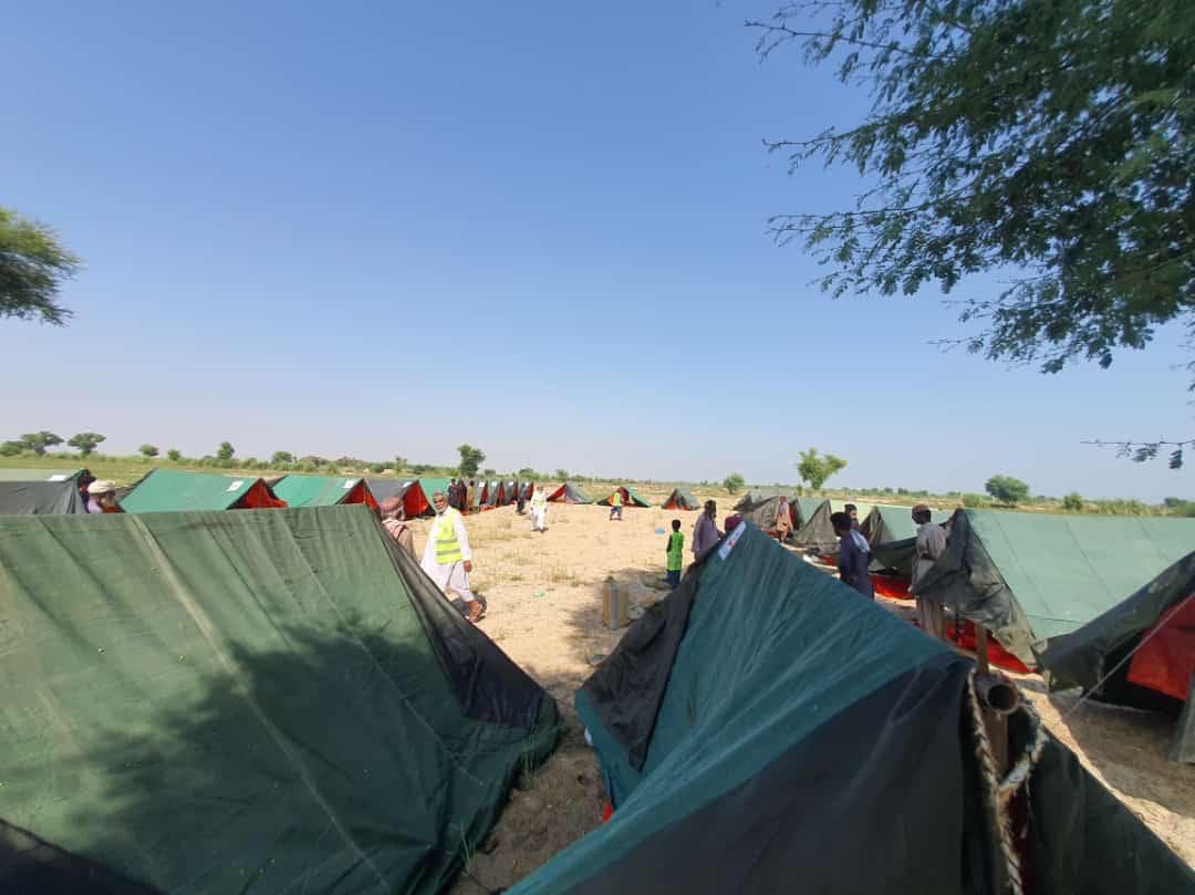 Aid distribution HBSMWA