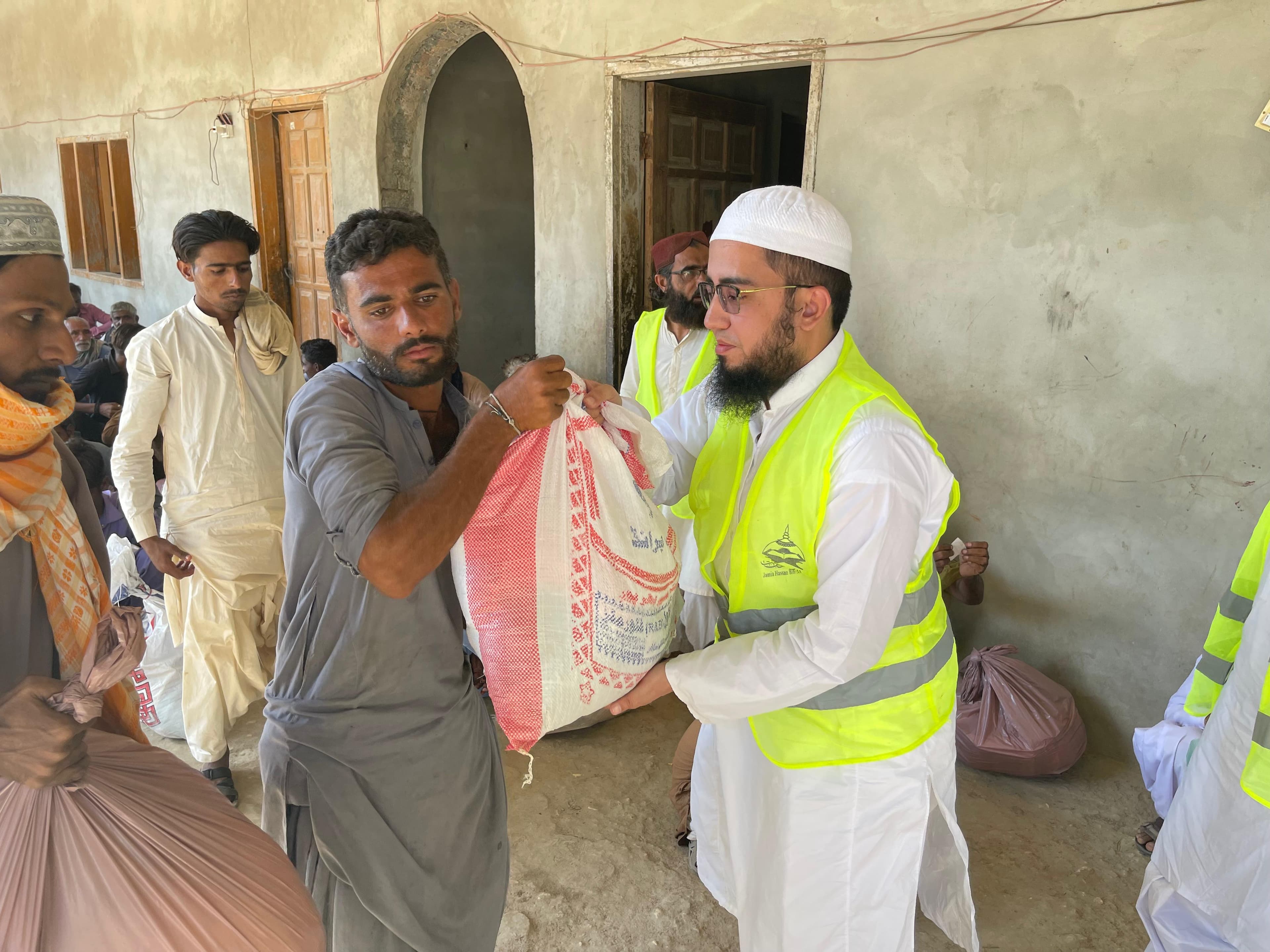 Helping displaced families